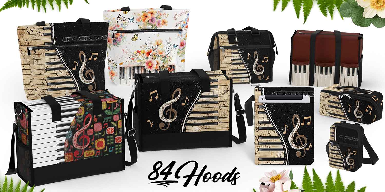 Gifts for Piano Lovers - 84Hoods© Personalized Bags , Shoes & More